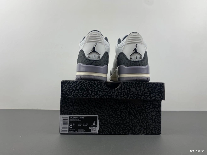 Air Jordan Cement CT8532-106 3 Grey 0612